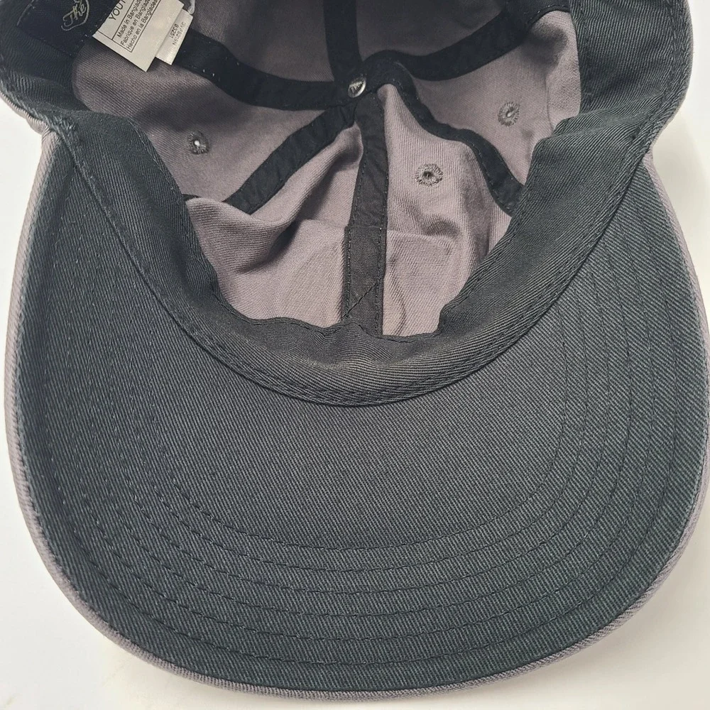 Youth Golden State Warriors Hat Strapback Adidas Gray NBA 2017 Champions 5x Logo